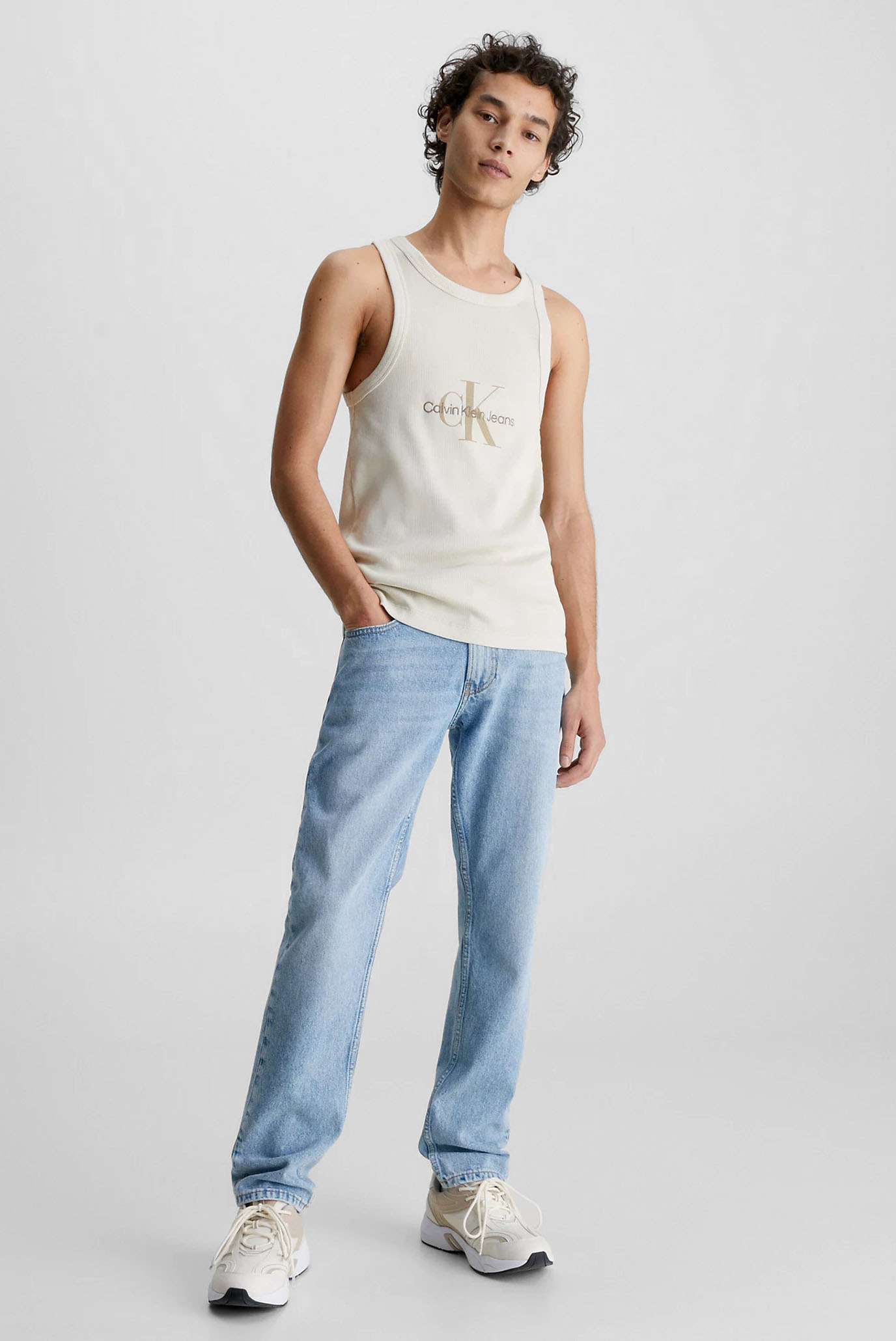 Мужские голубые джинсы AUTHENTIC 6