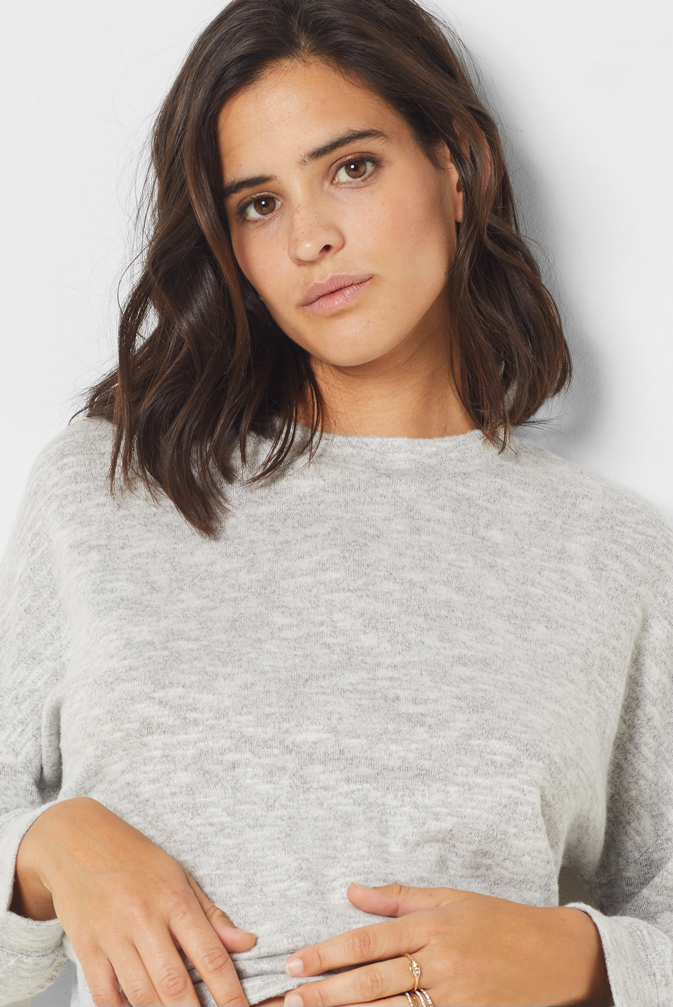 Халат JUE _ JOJIE - SWEAT SHIRT - GRIS 5