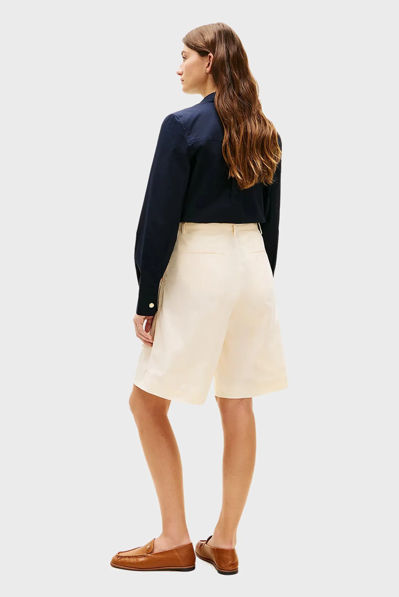 Шорты WASHED COTTON PLEATED SHORT 3