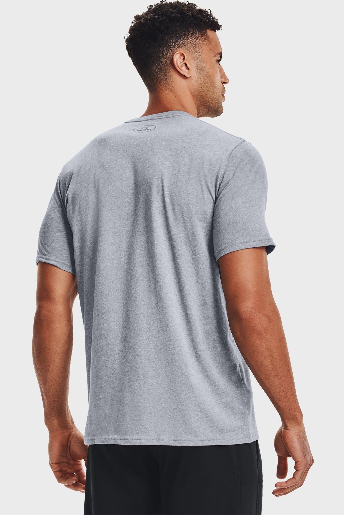 Мужская серая футболка UA BOXED SPORTSTYLE SS 3