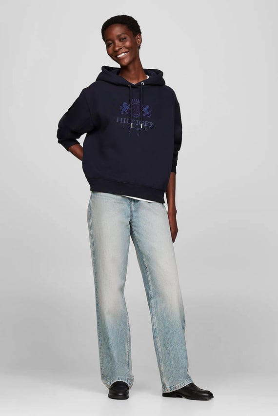 Худи MDRN REG VARSITY CREST HOODIE