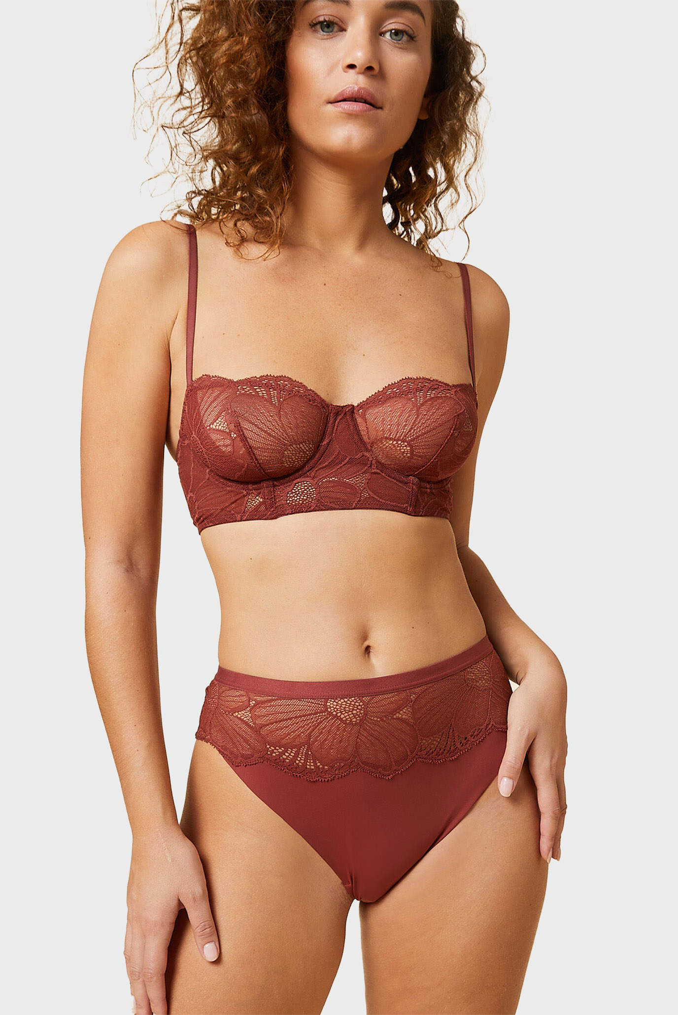 Трусы FLEXI LACE - TANGA HIGH LEG 2 2