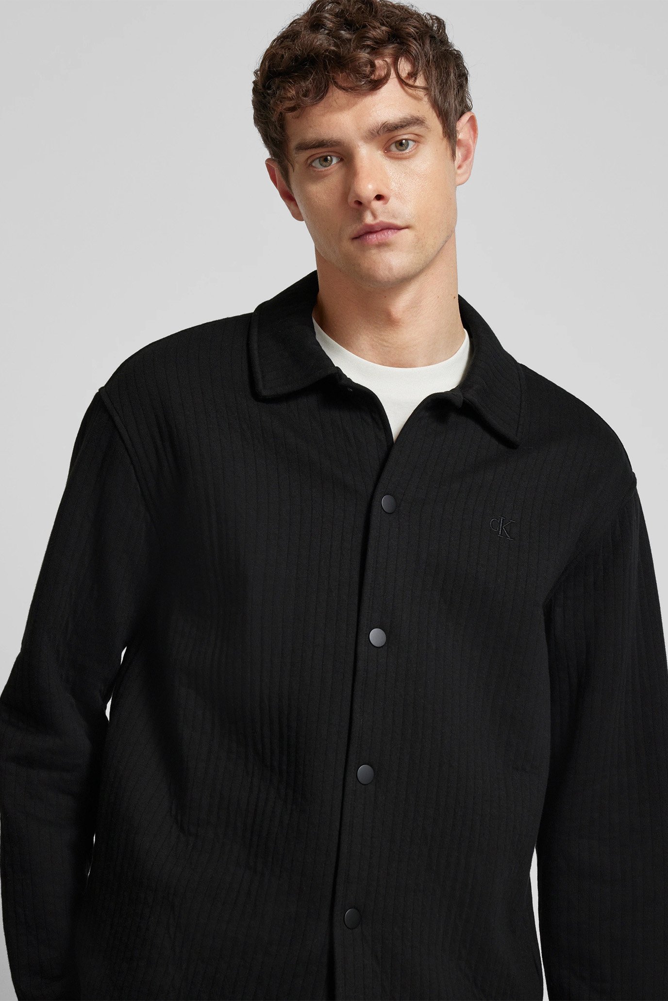 Реглан LINEAR QUILTED OVERSHIRT 4