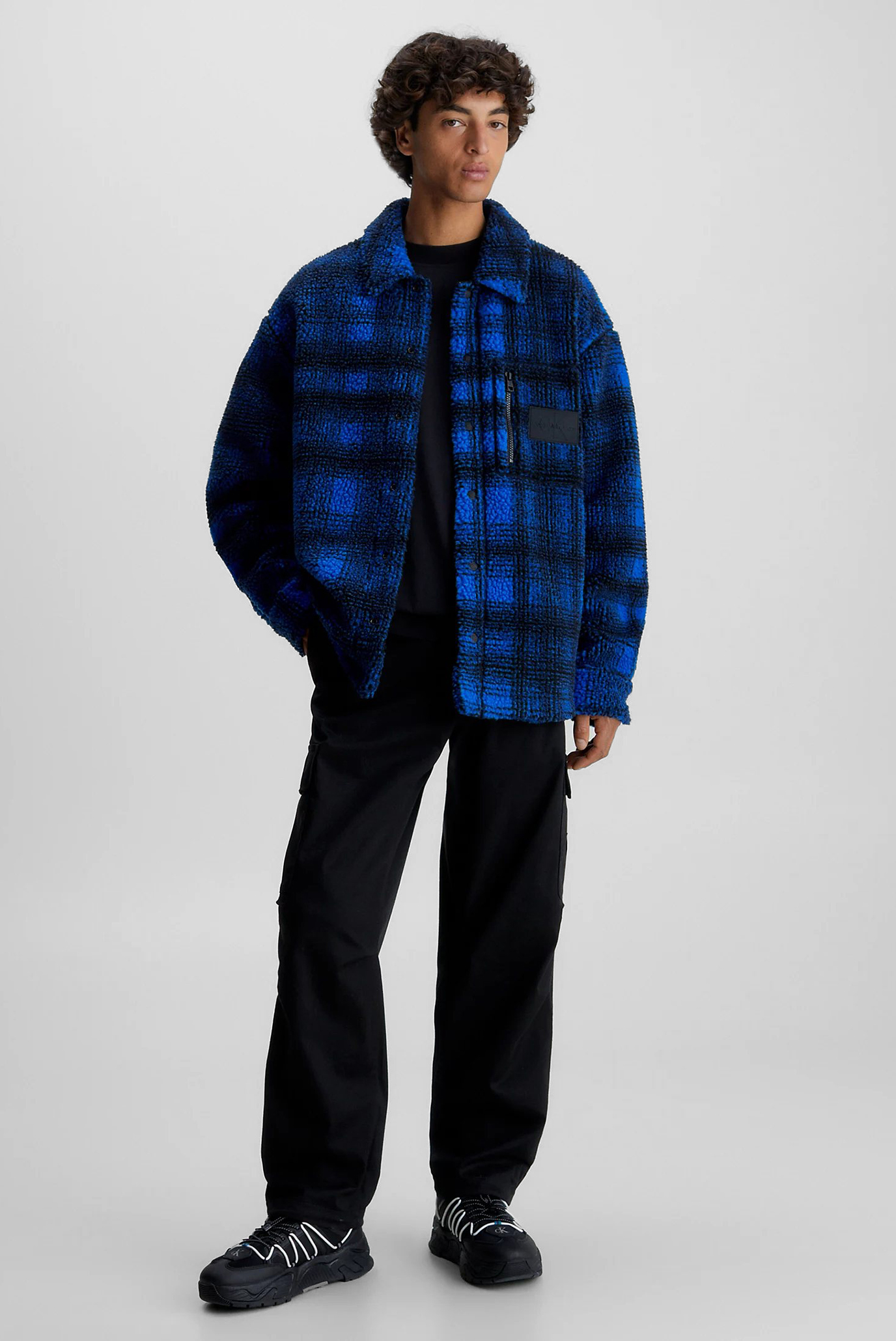 Мужская рубашка-пальто в клетку HEAVY FABRICATION OVERSHIRT 2