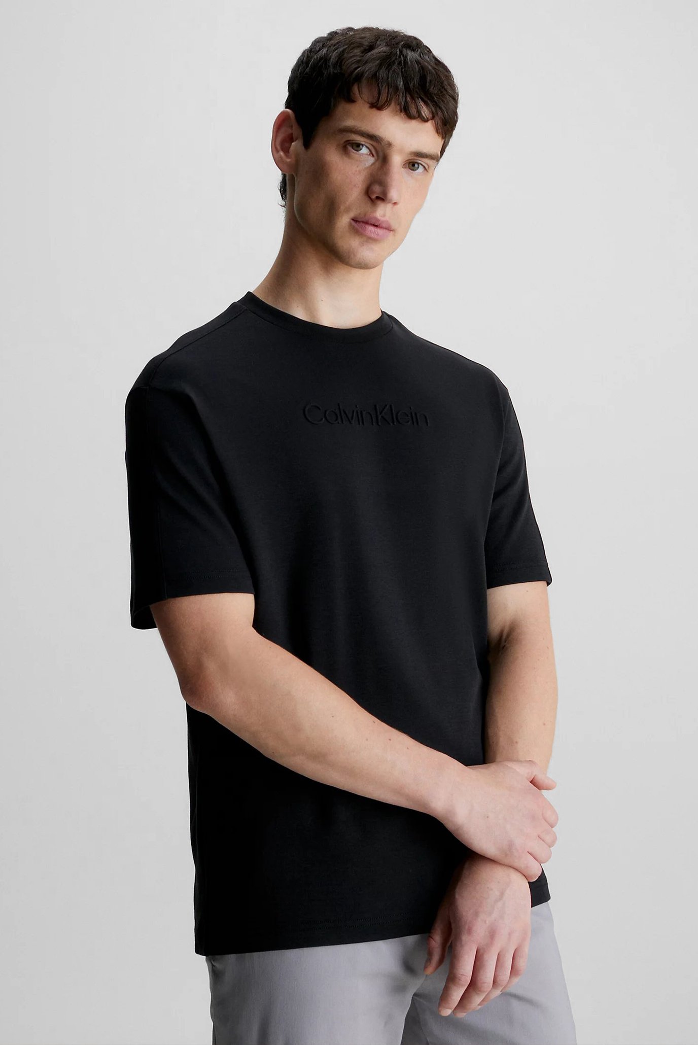 Calvin klein clearance lang蹇檙met t shirt