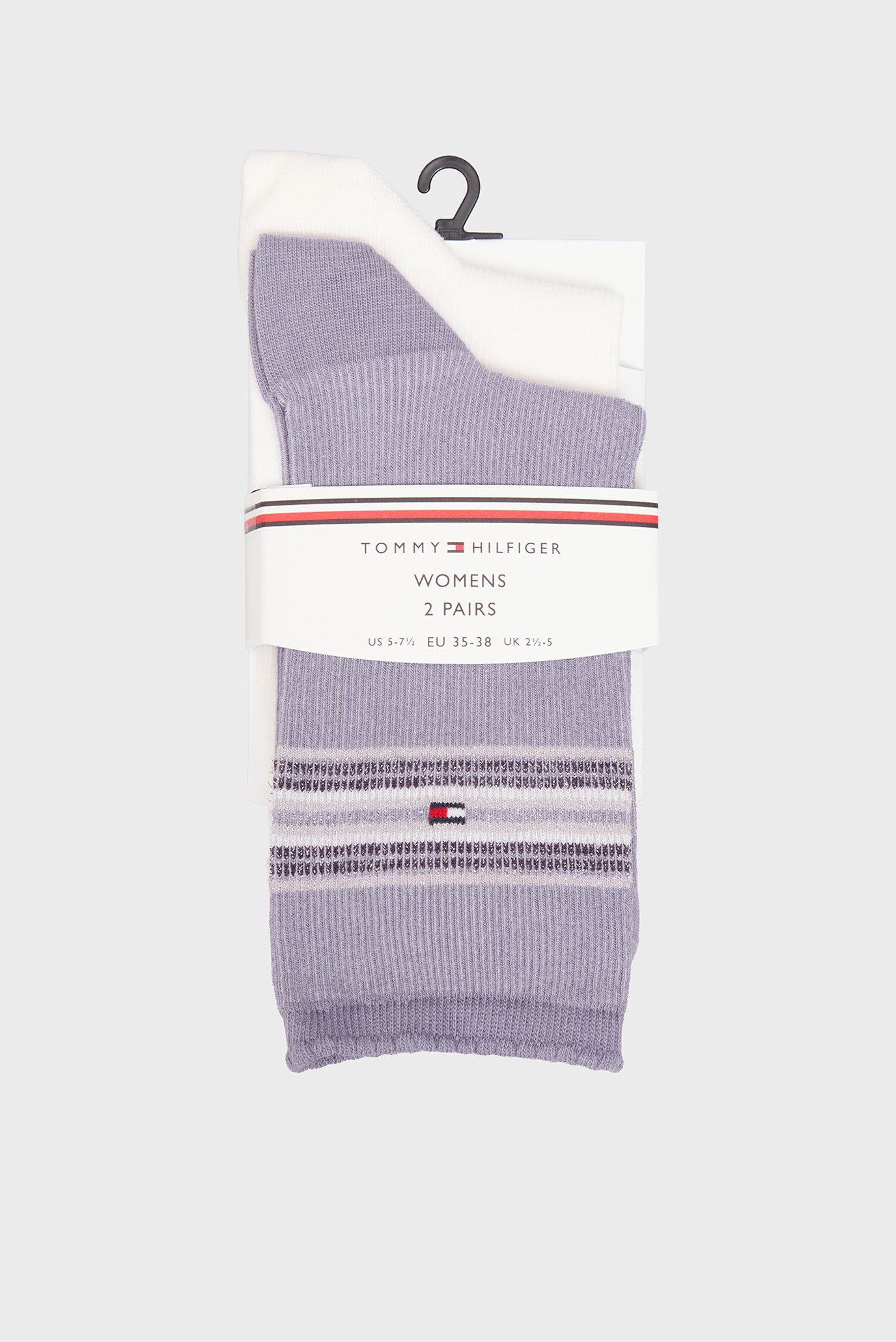 Носки TH WOMEN SOCK 2P RIB LUREX STRIPE 1