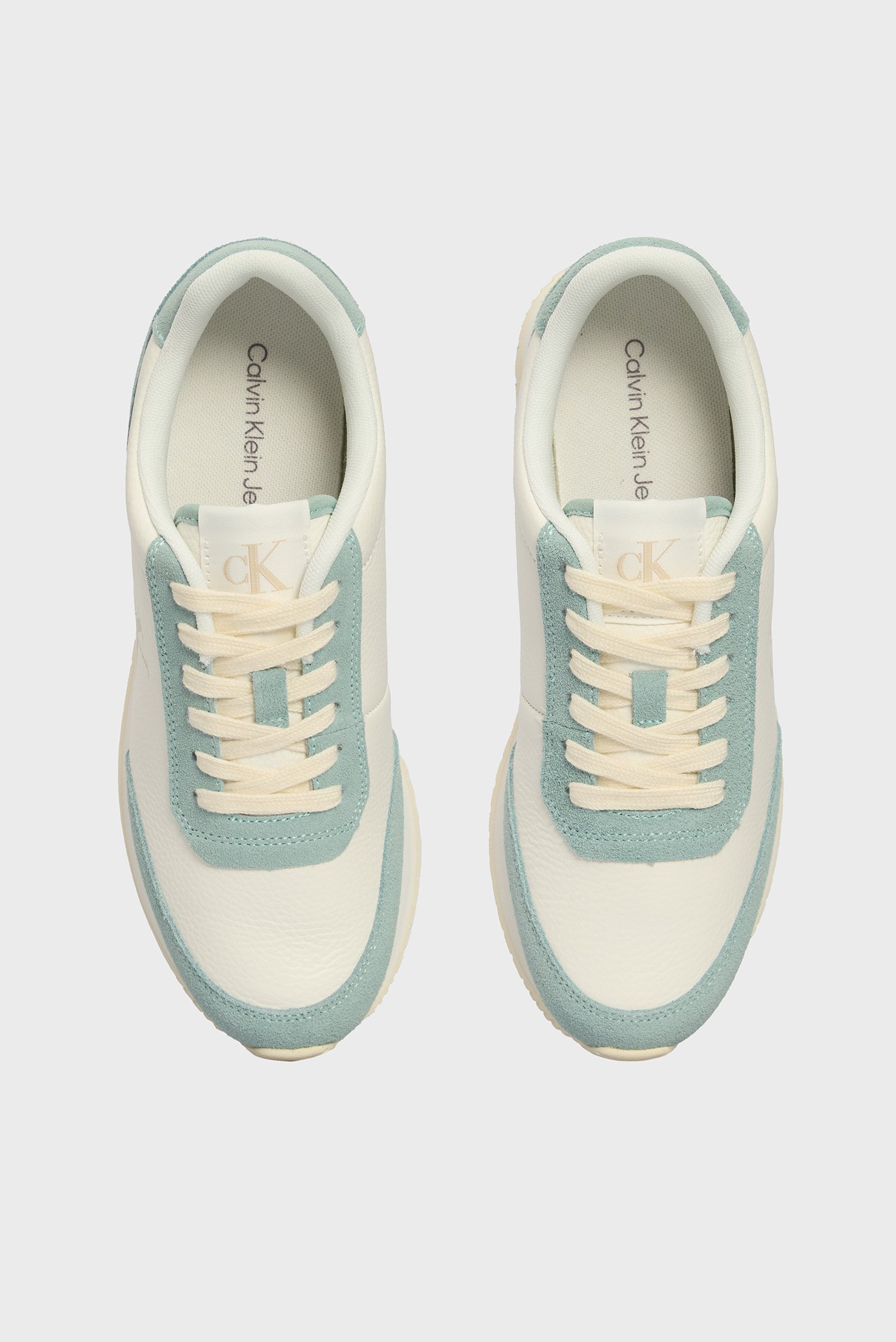 Женские кожаные кроссовки 4