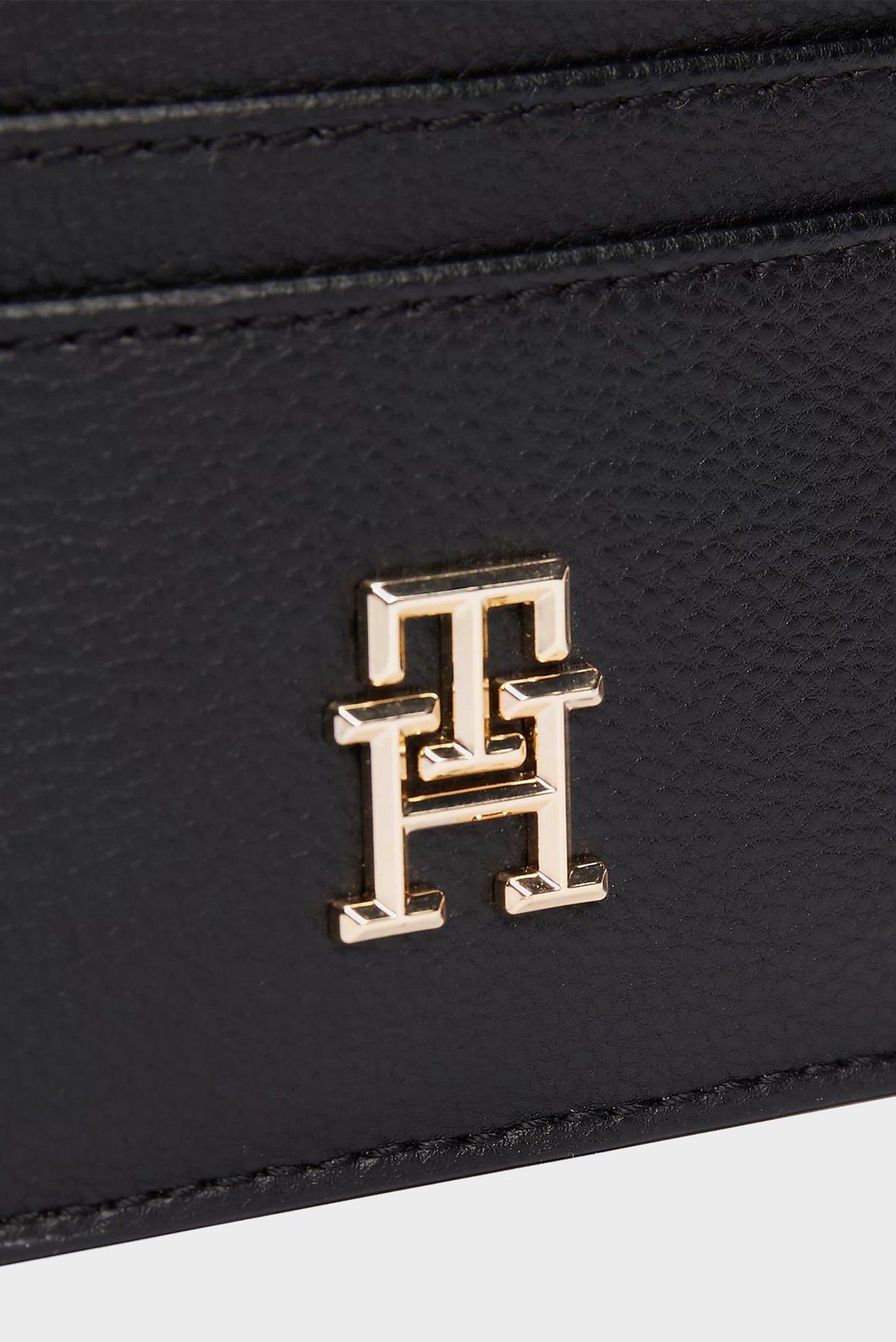 Женский черный кардхолдер TH SOFT LOGOTAPE CC HOLDER 3