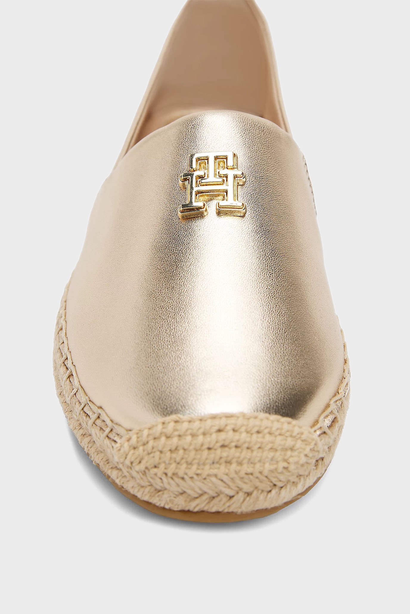 Эспадрильи TH LOGO METALLIC LEATHER ESPAD 6