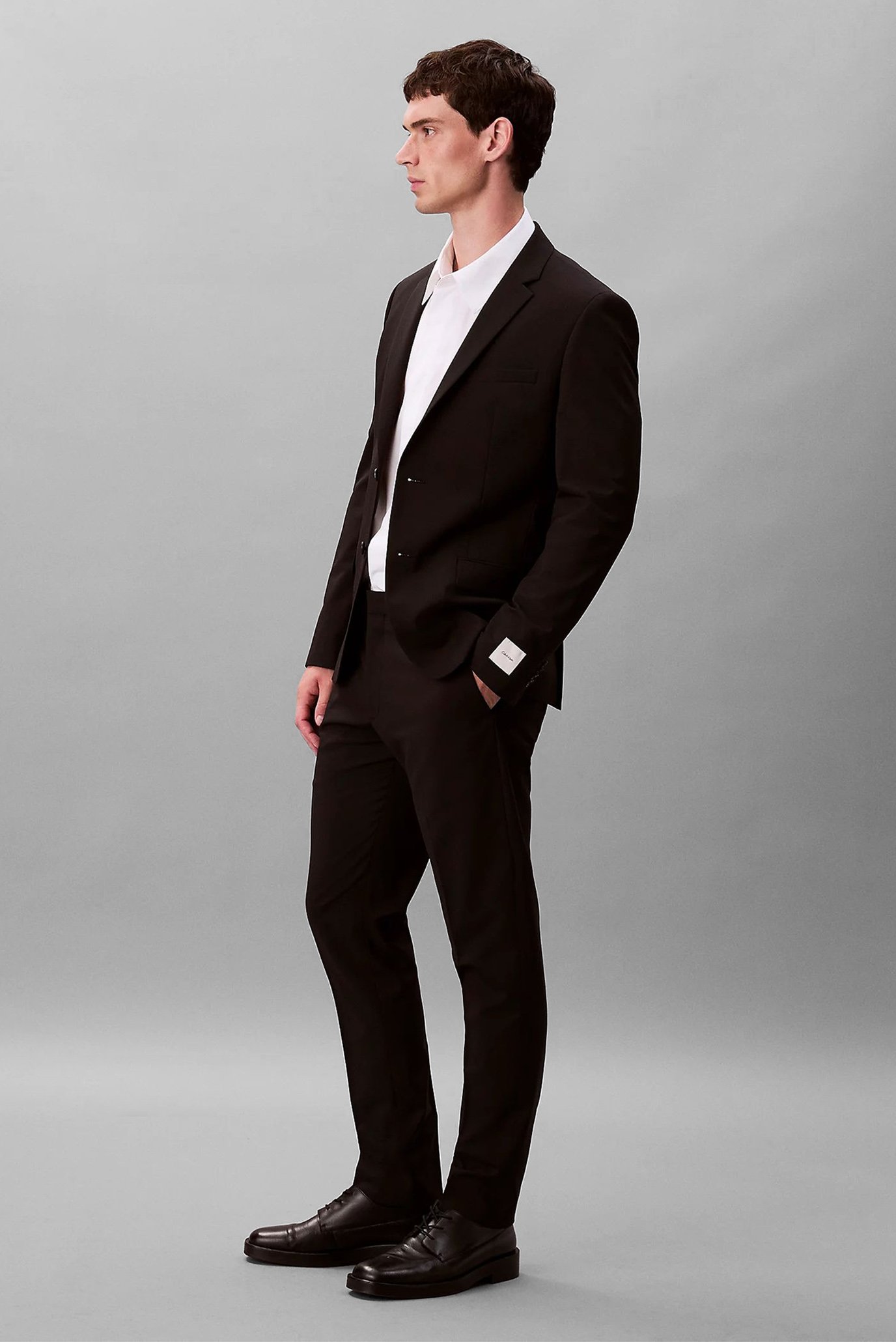 Брюки ITALIAN WOOL BLEND SLIM TROUSER 3