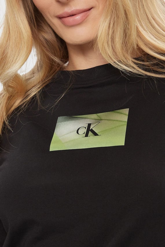 Футболка ILLUMINATED BOX LOGO SLIM TEE Calvin Klein Jeans