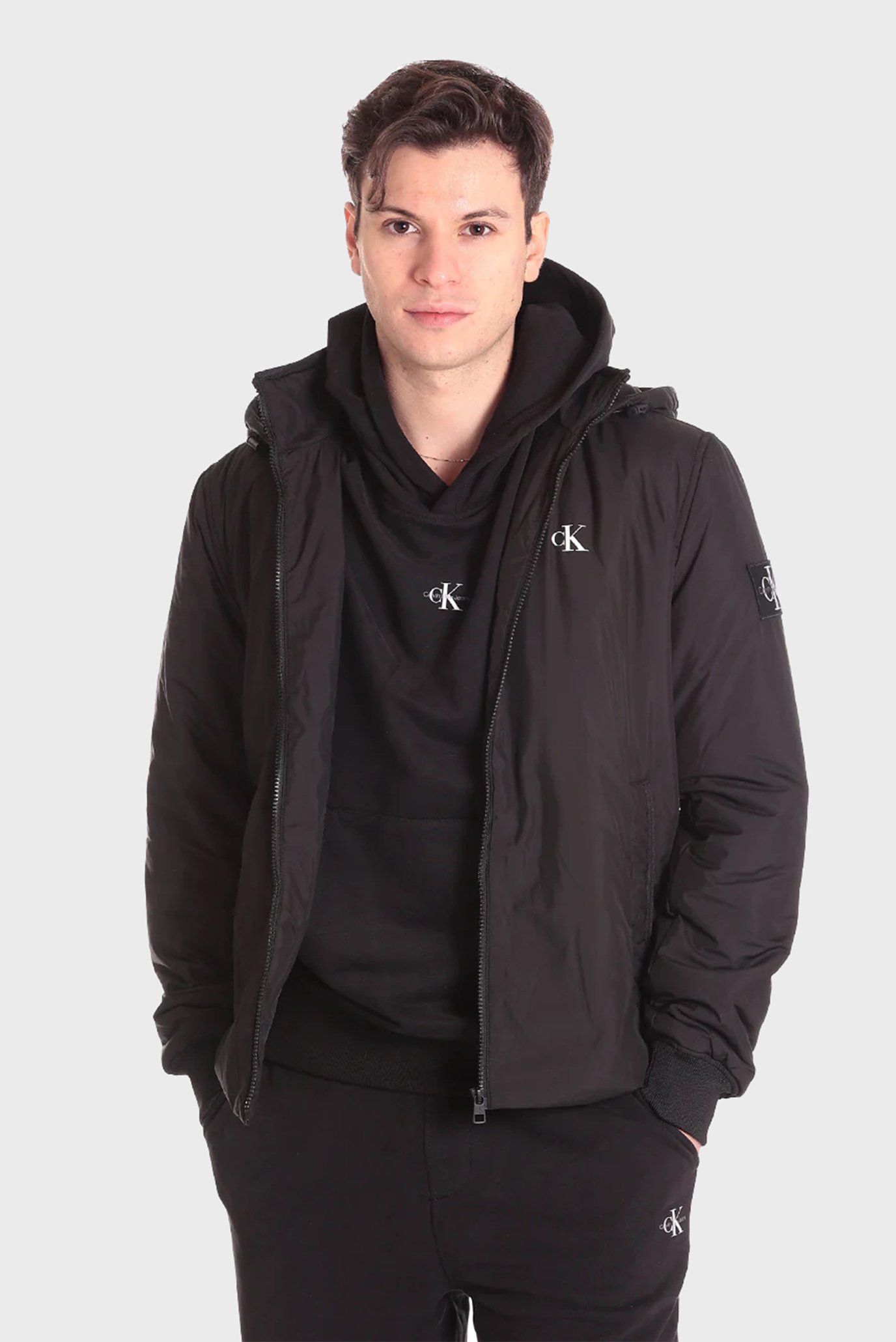 Куртка демисезонная HOODED HARRINGTON JACKET 1