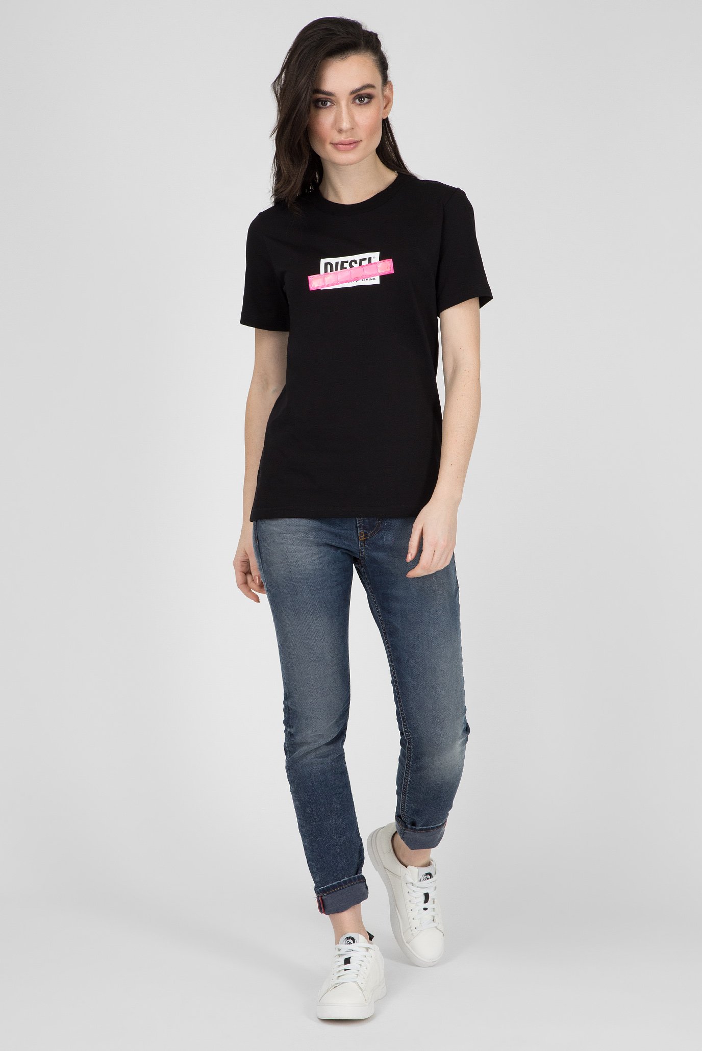 Женские синие джинсы KRAILEY-B-NEDiesel Женские синие джинсы KRAILEY-B-NE 10