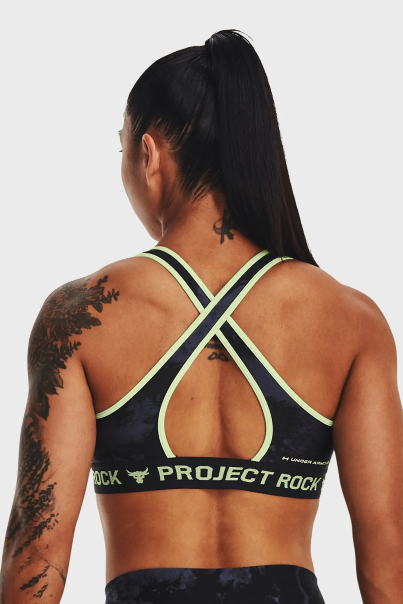 Топ UA Pjt Rck Crssbk Bra Print 2