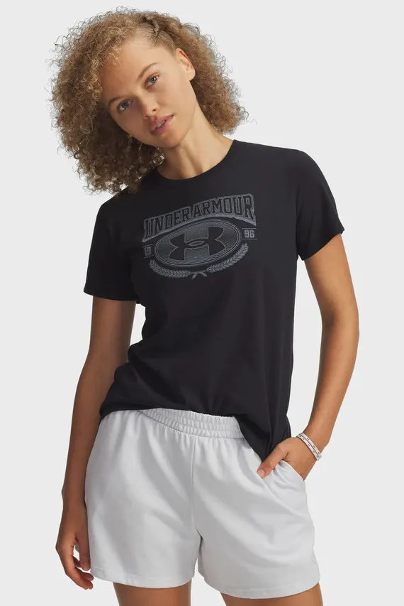 Футболка UA W VARSITY SS-BLK Under Armour