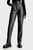 Штаны FAUX LEATHER HIGH RISE STRAIGHT