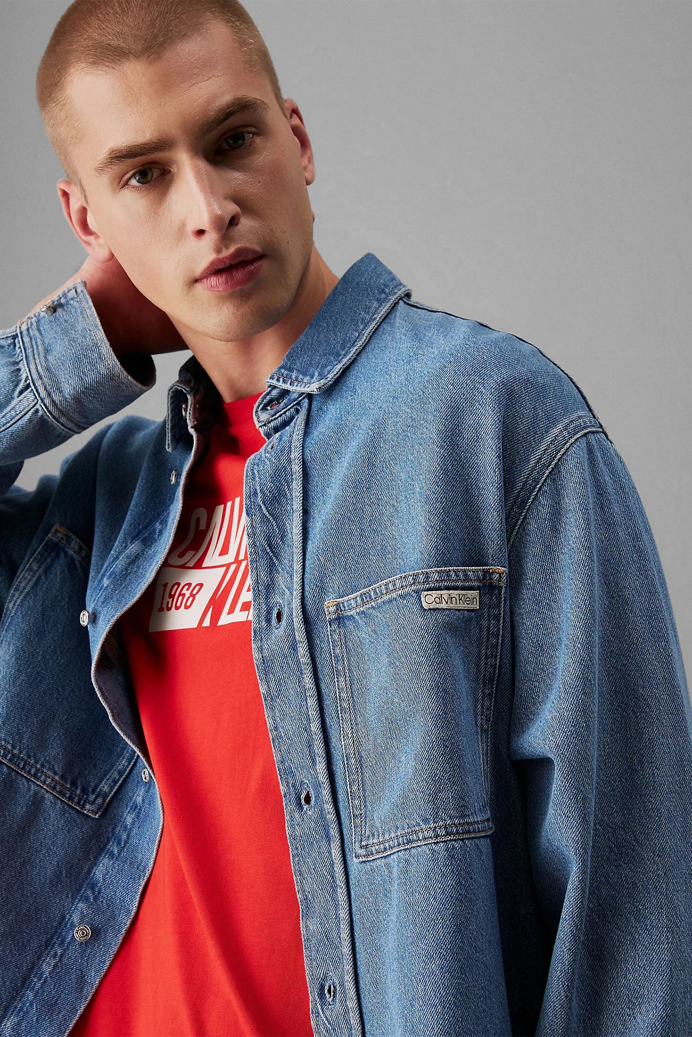 Рубашка RELAXED DENIM SHIRT 4