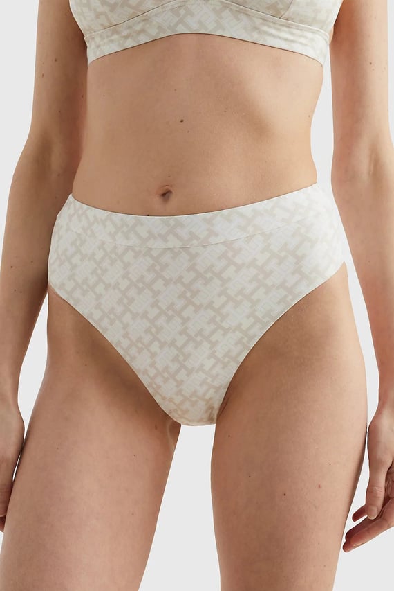 Купальник низ HIGH WAIST CHEEKY BIKINI PRINT