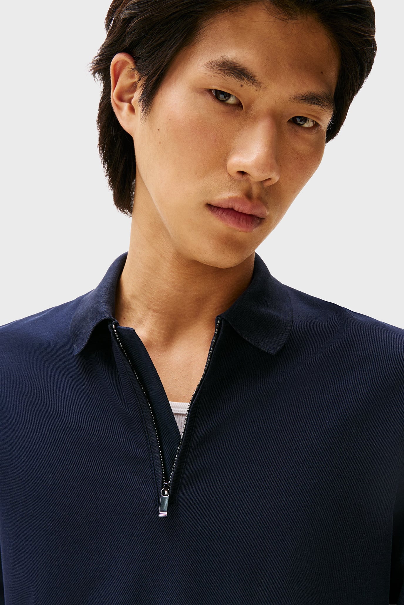 Поло с длинным рукавом DC PERFORMANCE ZIP POLO 4