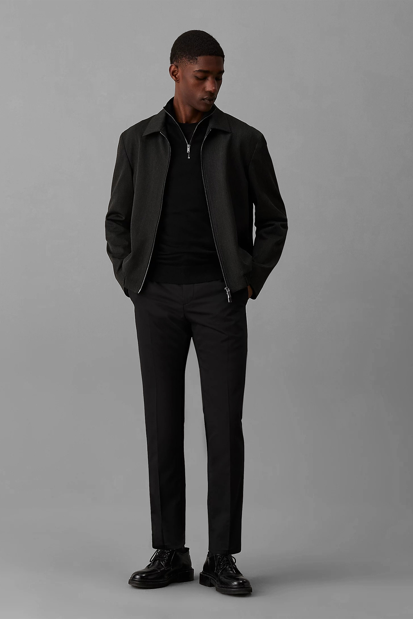 Жакет WASHABLE FLANNEL BLOUSON 2