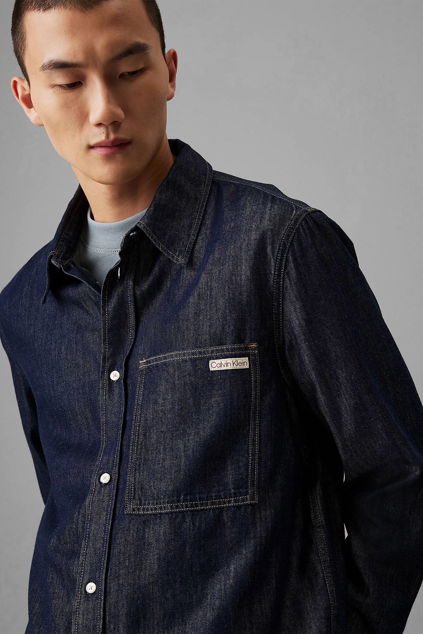 Рубашка REGULAR DENIM SHIRTCalvin Klein Jeans Рубашка REGULAR DENIM SHIRT 4