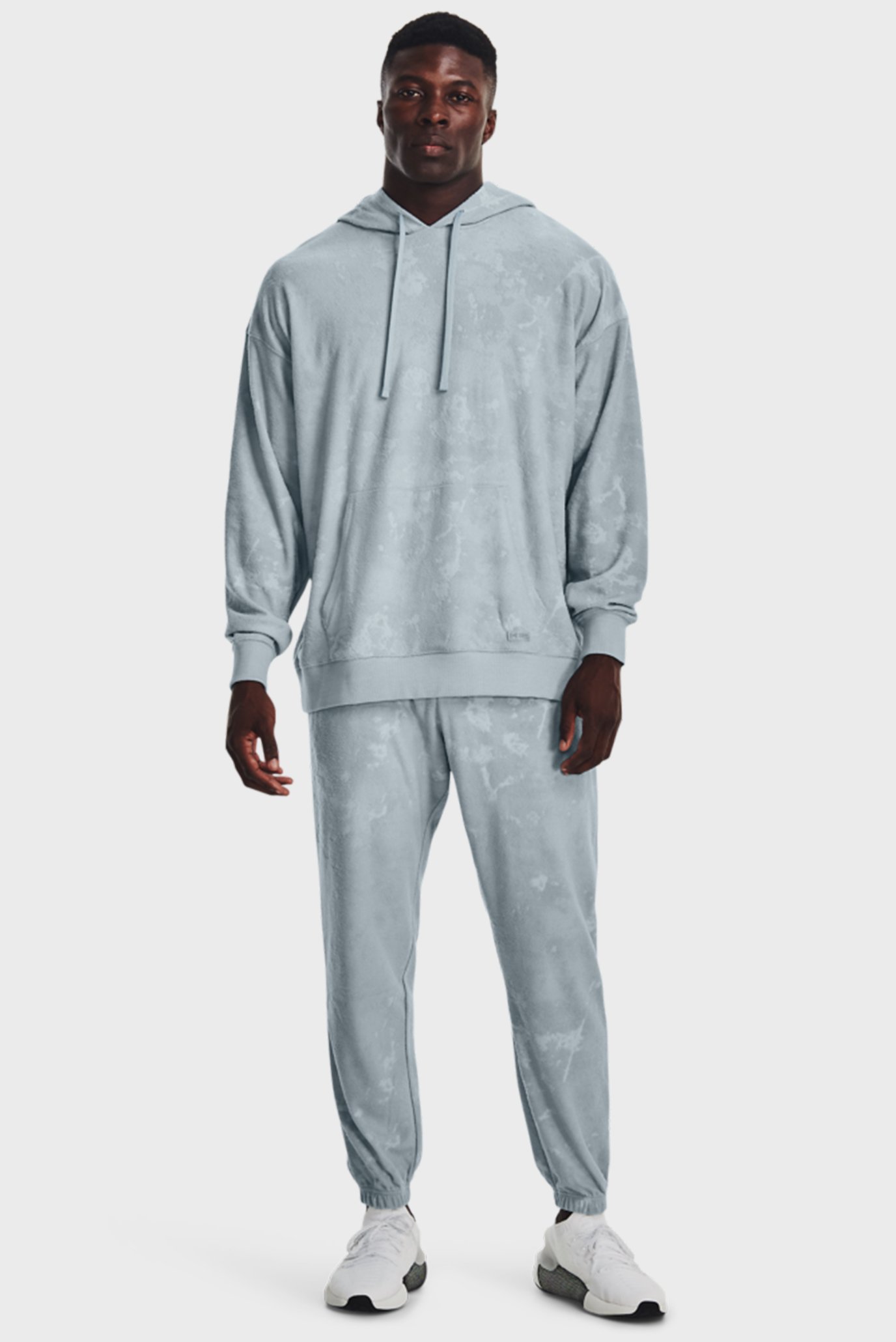 Мужские серые спортивные брюки UA Journey Terry Joggers 2