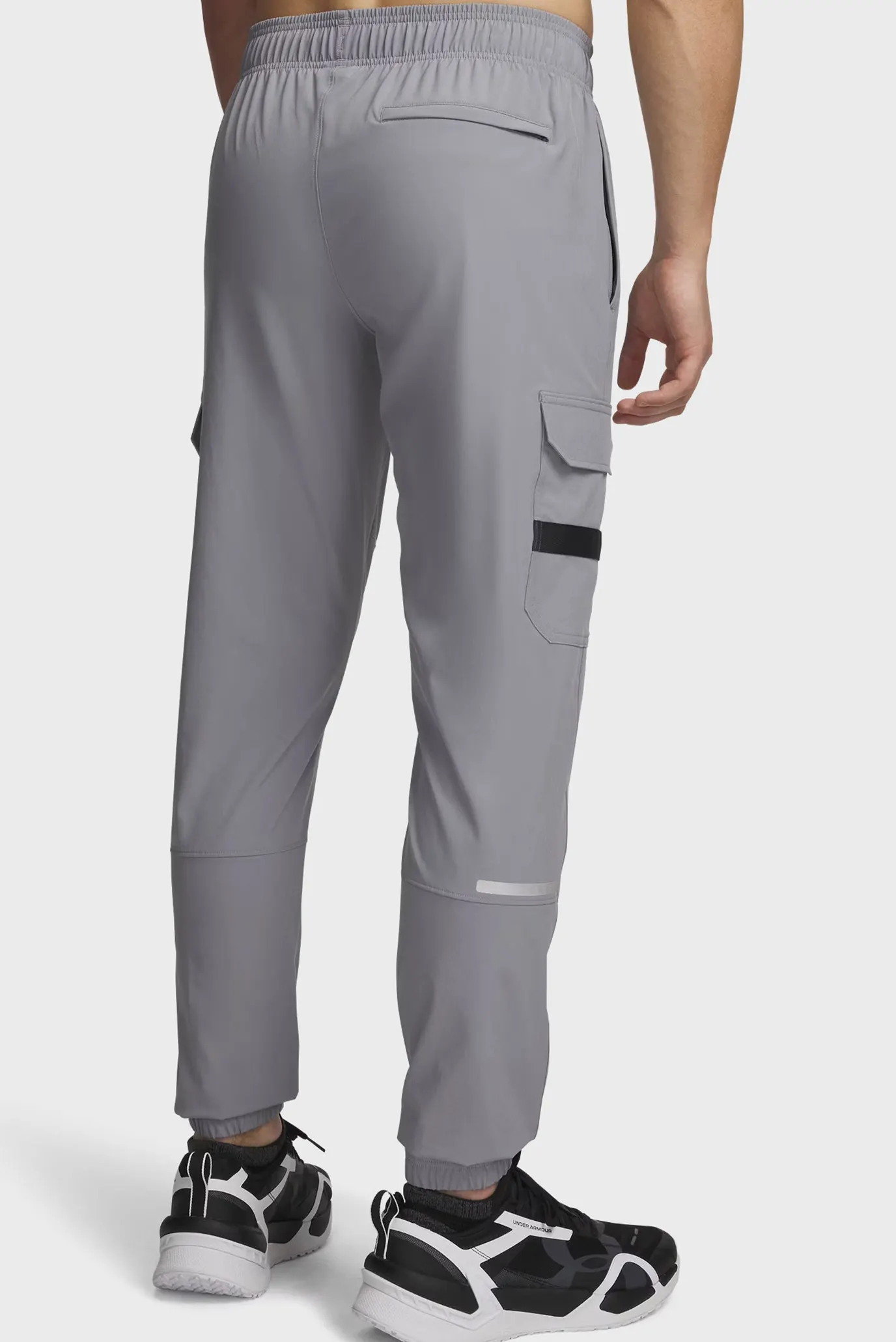 Штаны спортивные UA Tech Utility Woven Pant-GRY 3