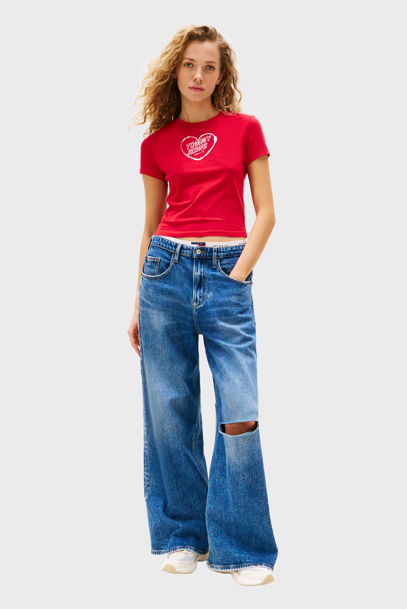 Футболка/TJW SLIM SH HEART TEE 4