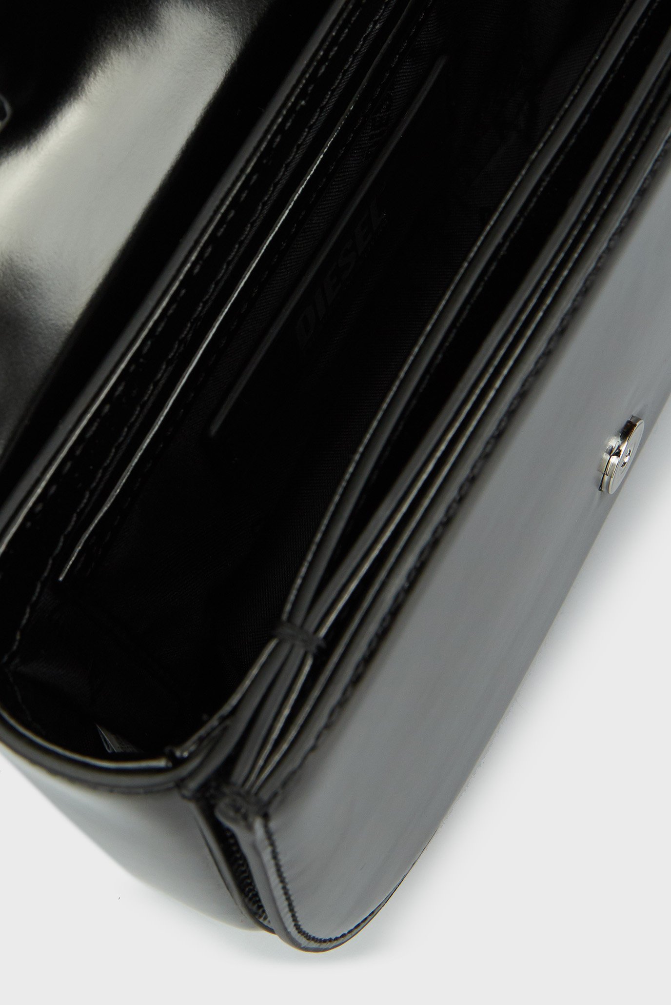 Женская черная кожаная сумка 1DRDiesel Женская черная кожаная сумка 1DR 6