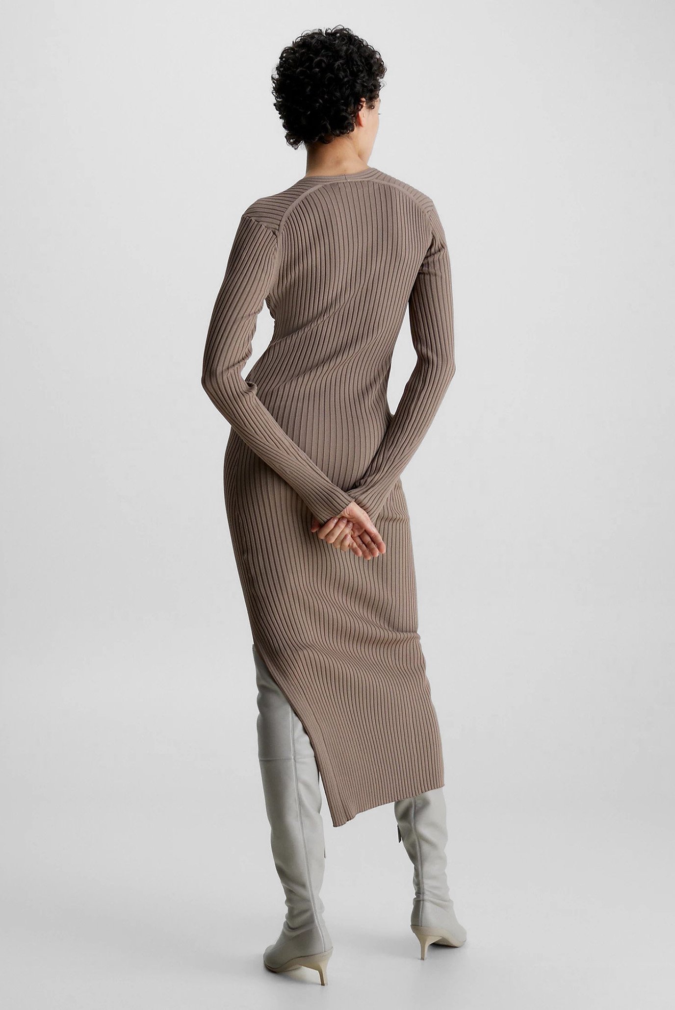 Платье SENSUAL ICONIC RIB DRESSCalvin Klein Платье SENSUAL ICONIC RIB DRESS 3