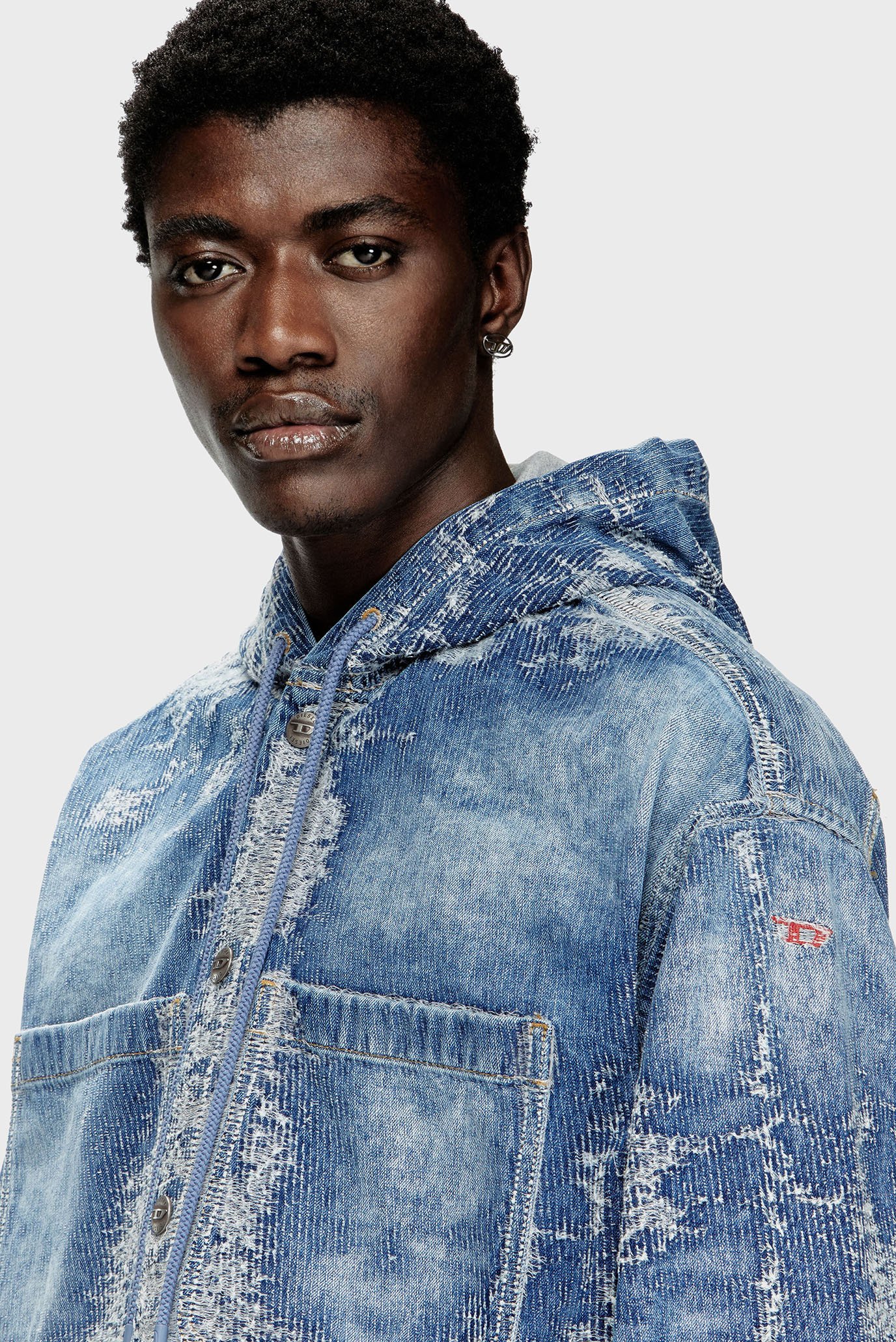 Рубашка D-DEWNYS-HOOD-S CAMICIA 5