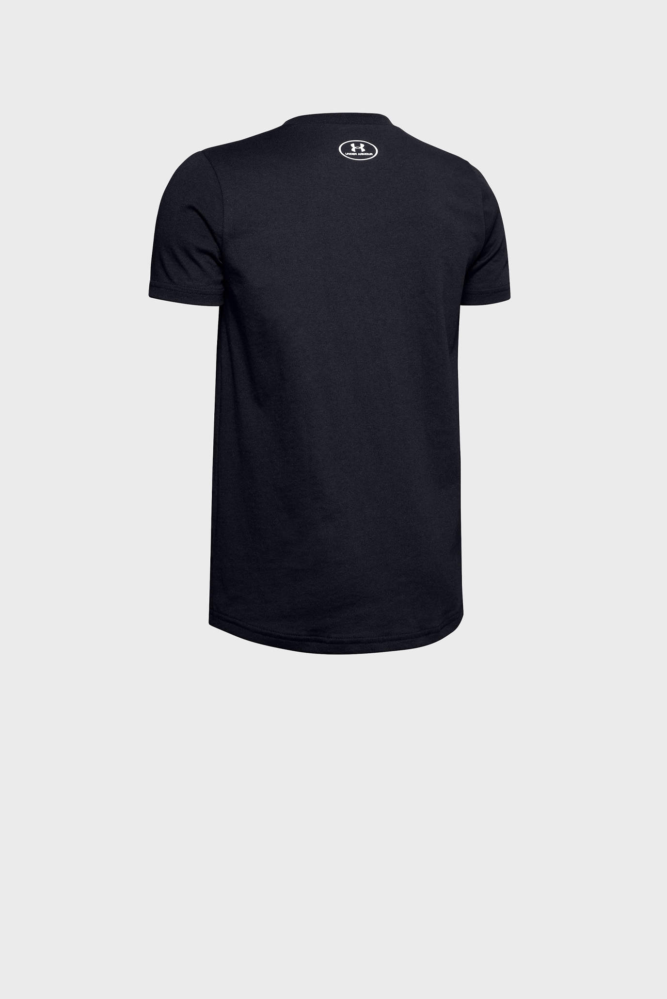 Детская черная футболка Sportstyle Logo SS 4