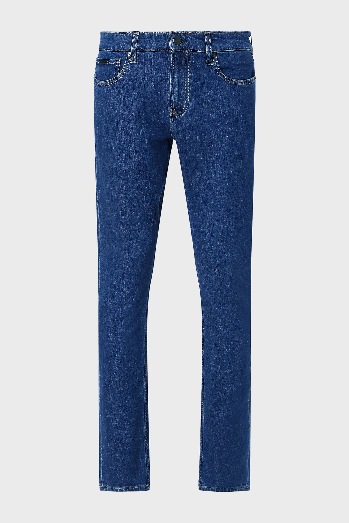 Мужские синие джинсы SLIM FIT MID BLUE 5