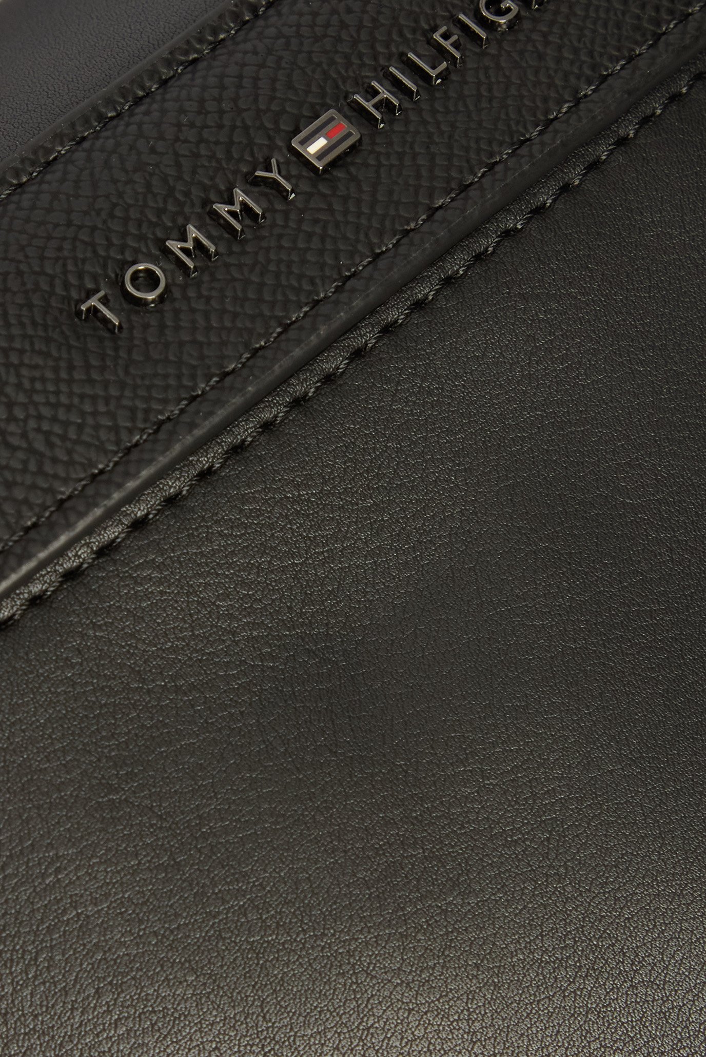 Мужская черная поясная сумка TH CORP BUMBAG 2