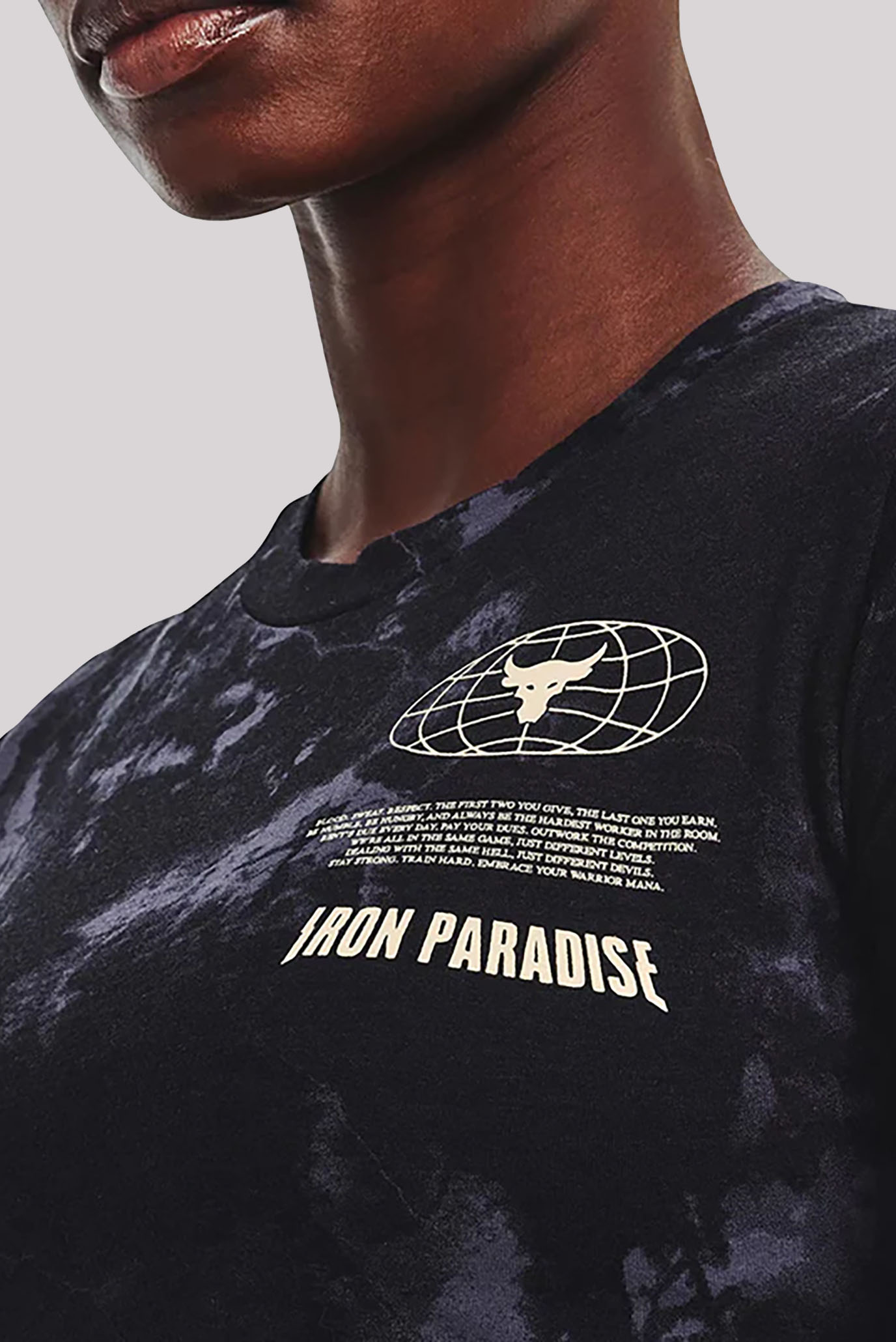 Футболка UA Pjt Rck Disrupt Print SS 2