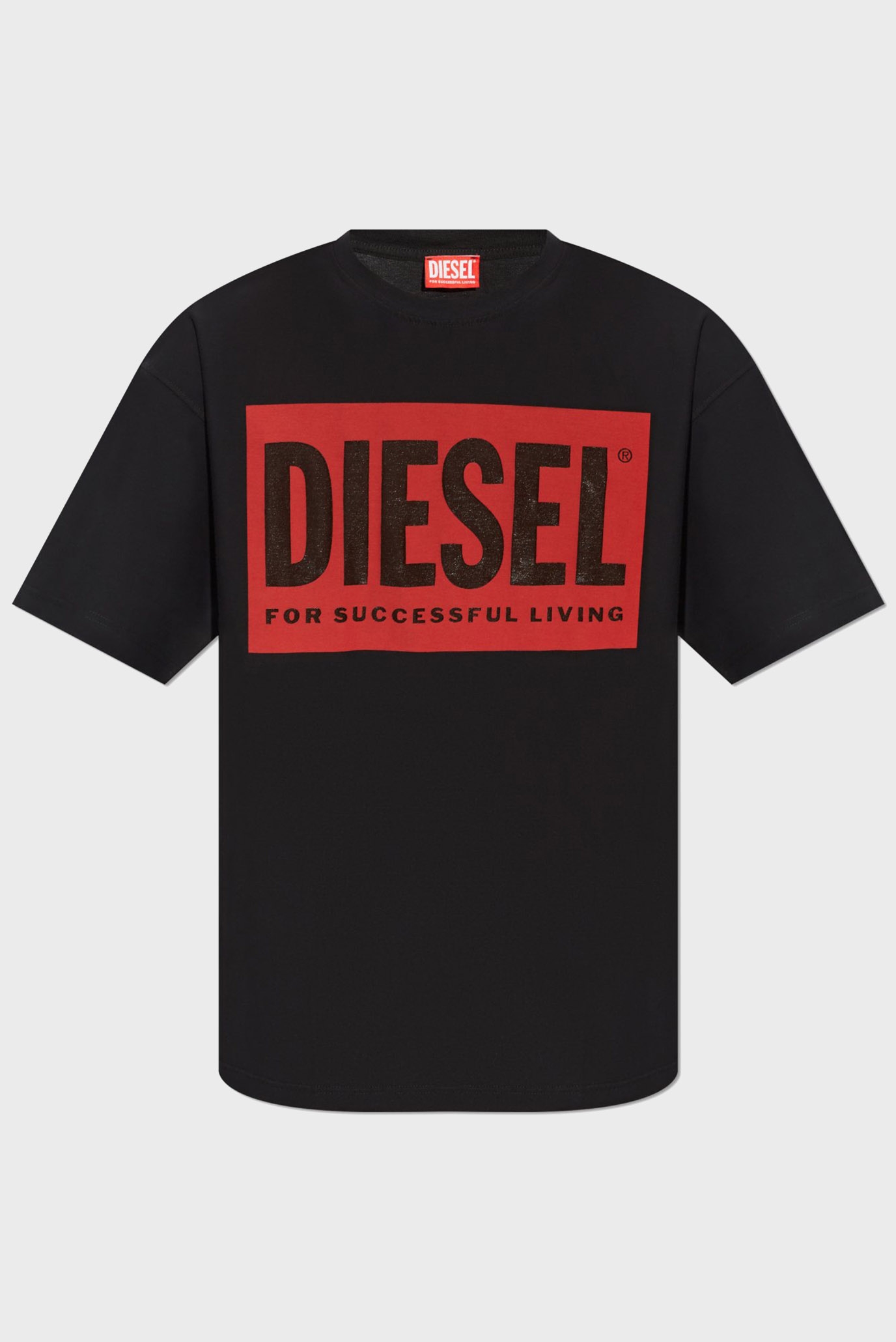 Мужская черная футболка T-BOXT-S4  FSDiesel Мужская черная футболка T-BOXT-S4  FS 4