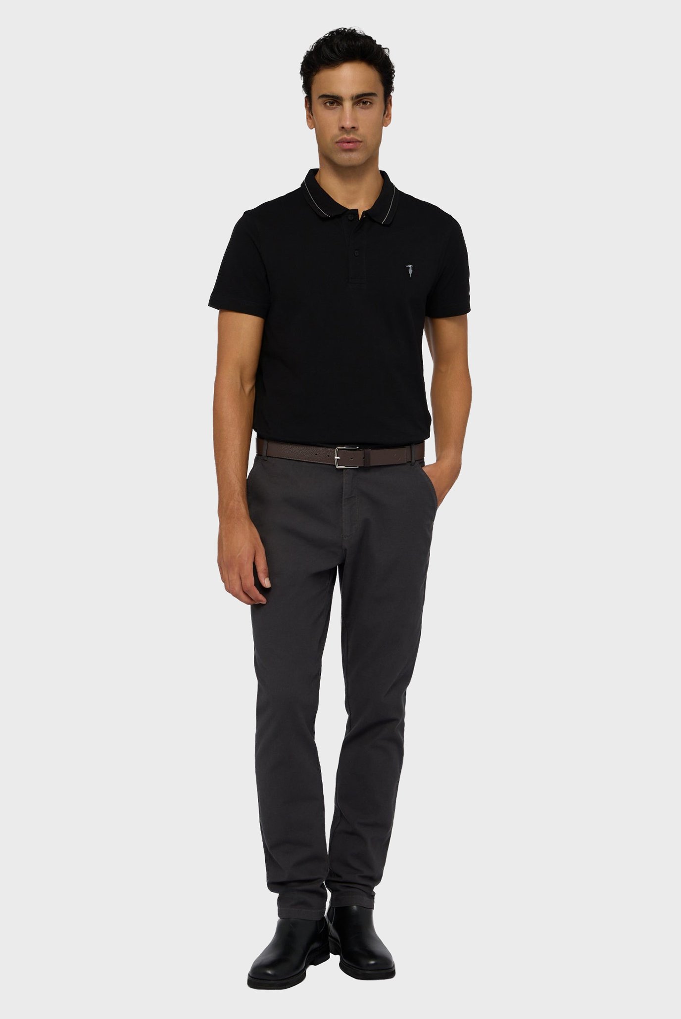 Поло MTP02J91 REGULAR FIT POLO - PIQUET 4