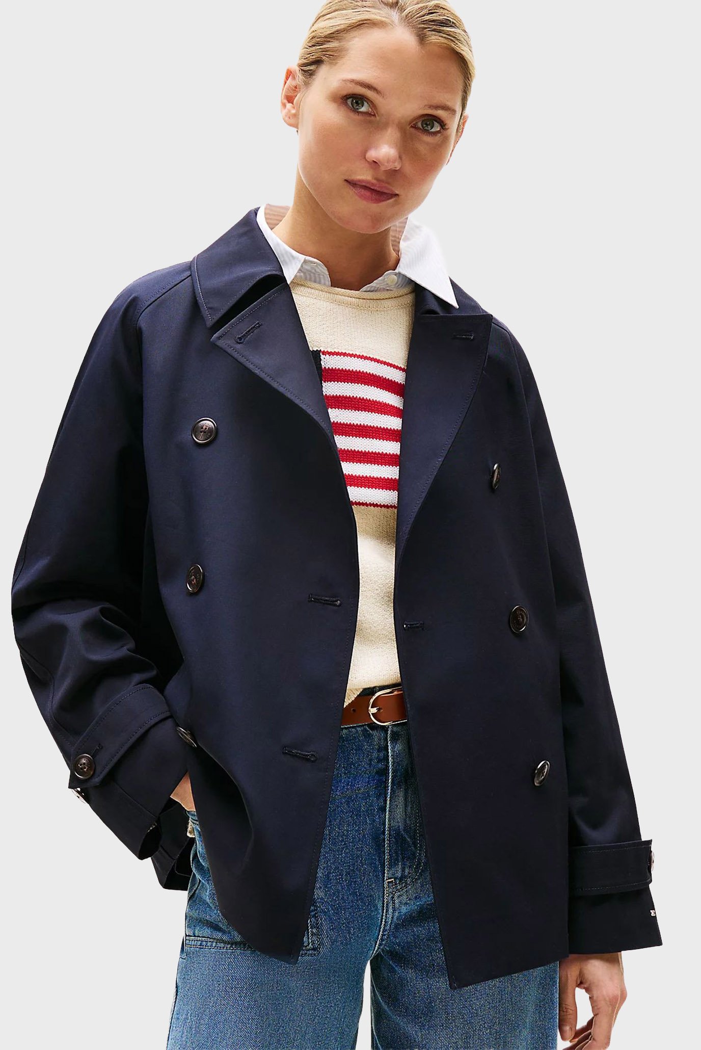 Пальто/COTTON REG SHORT TRENCH COAT 1