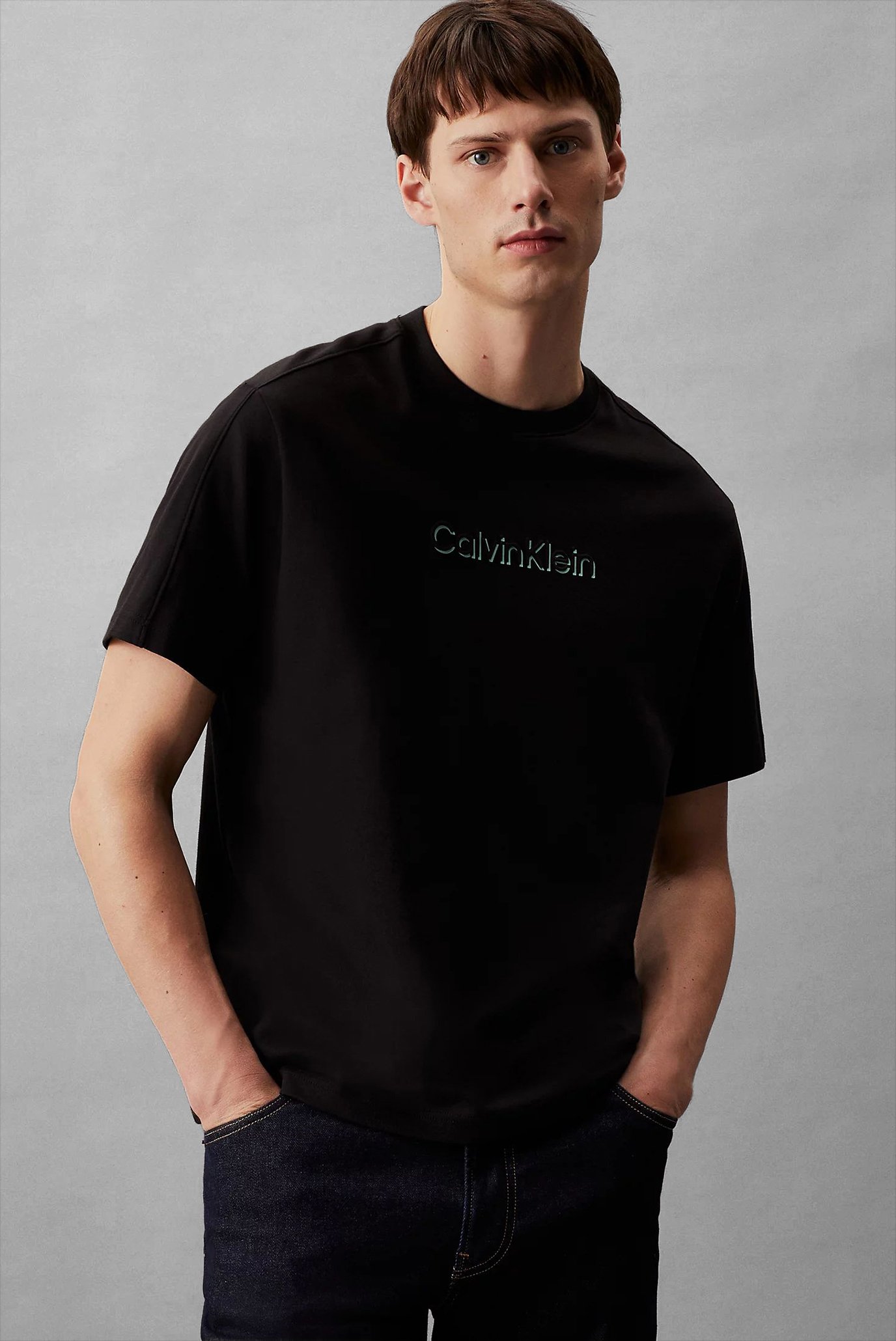 Футболка/SHADOW EMBOSSED LOGO T-SHIRT 1