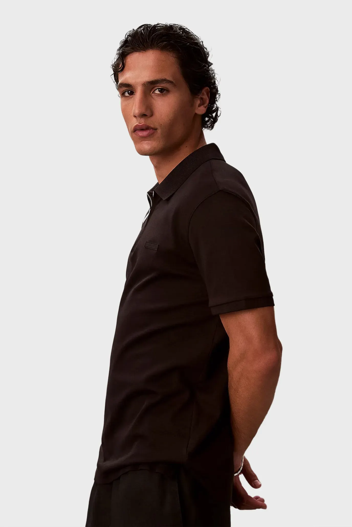 Поло SS SLIM SUPIMA ZIP POLO 3