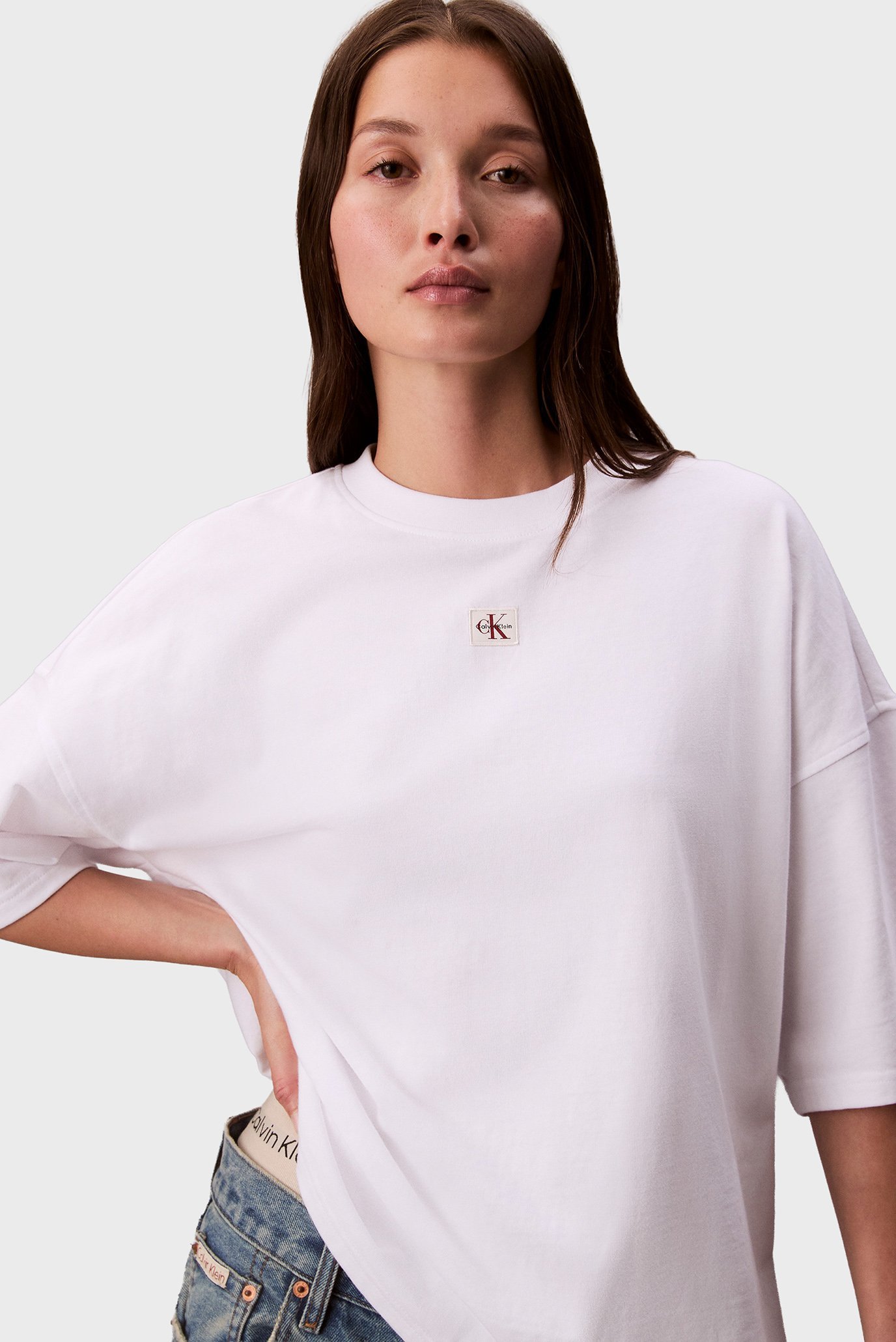 Футболка SS WOVEN LABEL OVERSIZED TEE 4