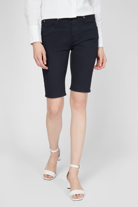 Женские темно-синие джинсовые шорты VENICE SLIM RW CLR BERMUDA