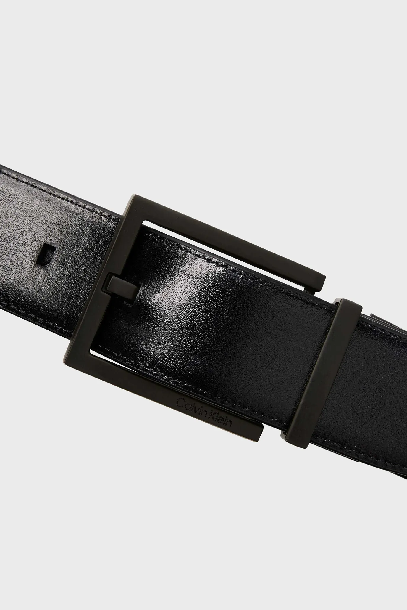 Ремень SQUARE BUCKLE SMOOTH AOP 32MM RE 3