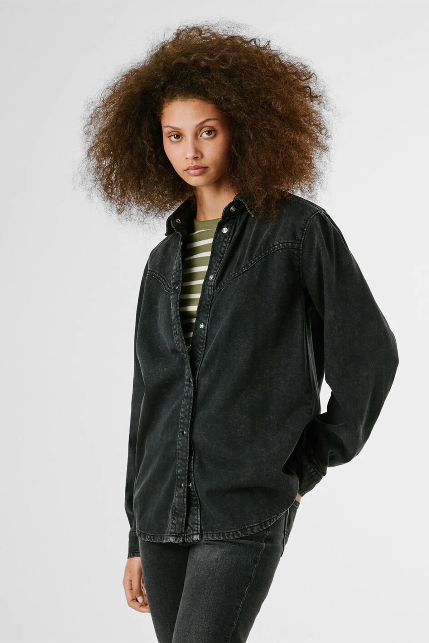 Рубашка ODILE BLK 3