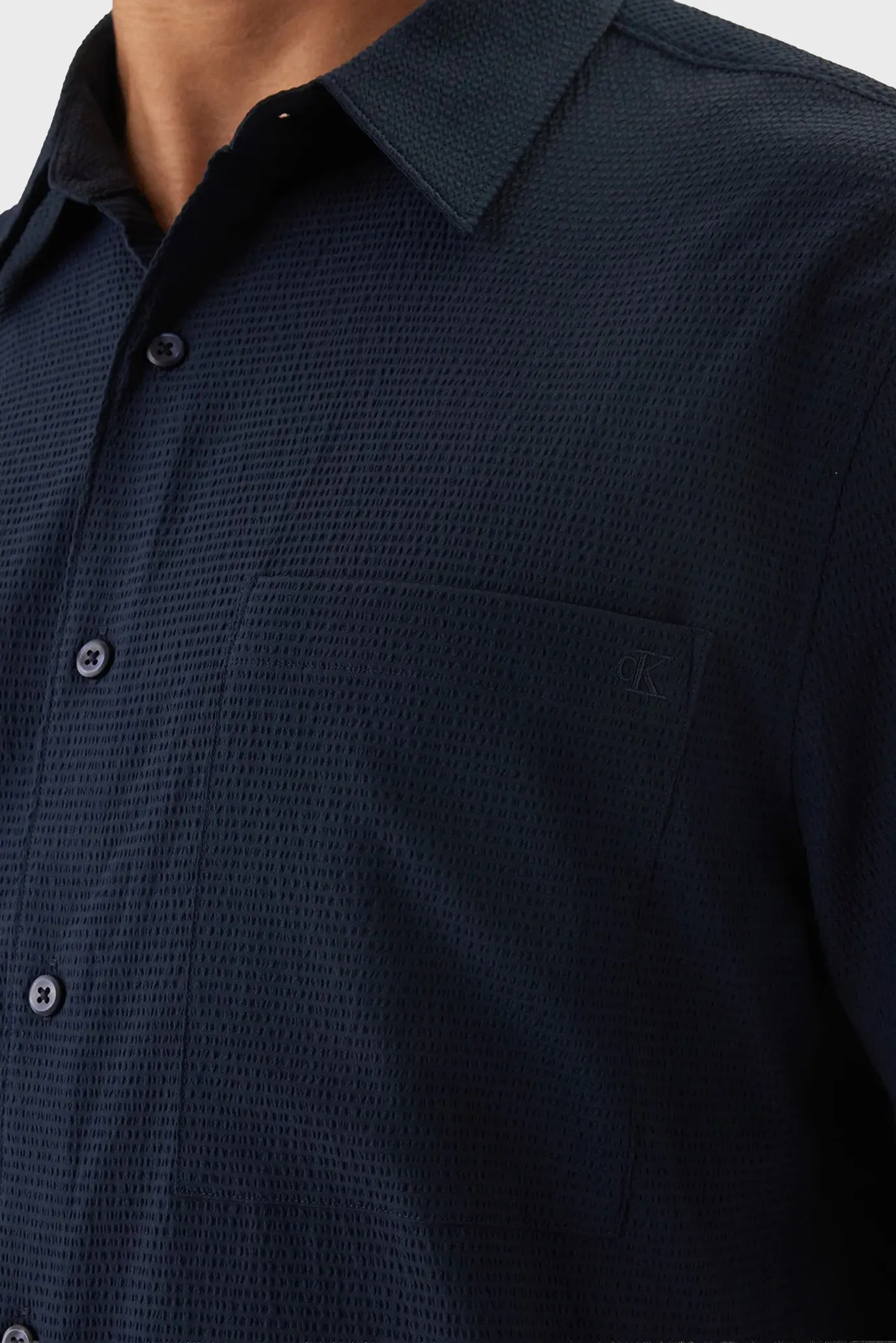 Рубашка с коротким рукавом SS SOLID SEERSUCKER CLASSIC SHIR 5