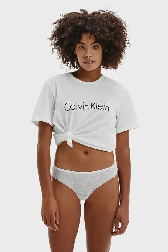 Женские серые трусики Calvin Klein