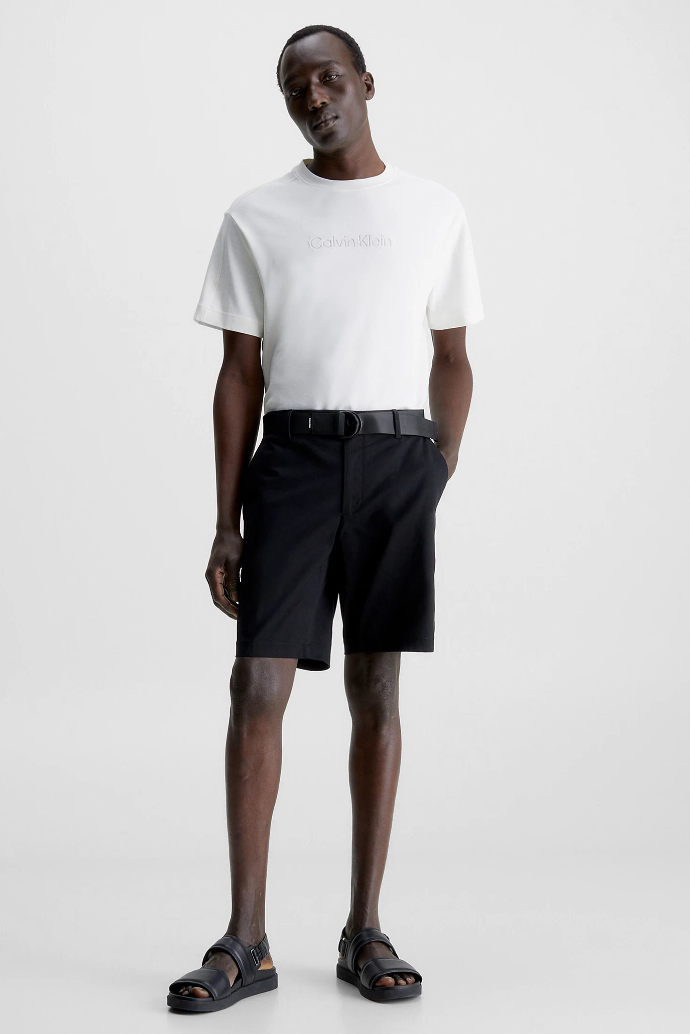 Мужские черные шорты MODERN TWILL 7