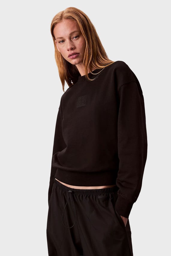 Свитшот LS PREMIUM TERRY EMBLEM LOGO CRE Calvin Klein Свитшот LS PREMIUM TERRY EMBLEM LOGO CRE Calvin Klein