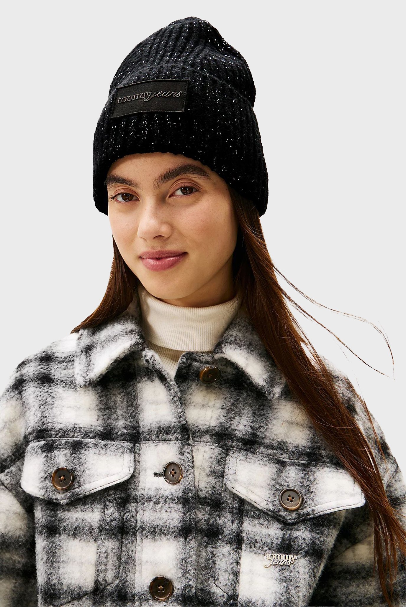 Шапка TJW SCRIPT GLITTER BEANIE 2