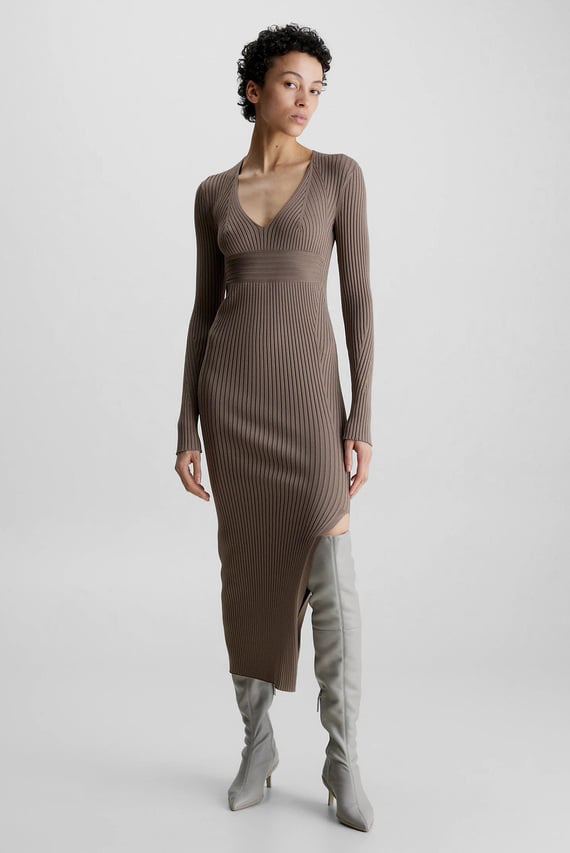 Платье SENSUAL ICONIC RIB DRESS